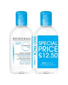 Bioderma Hydrabio H2O 2 x 250ml Special Offer Pack
