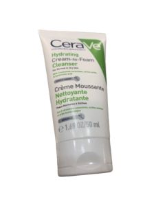 CeraVe Cream to Foam Cleanser (Makeup Remover) 50ml 