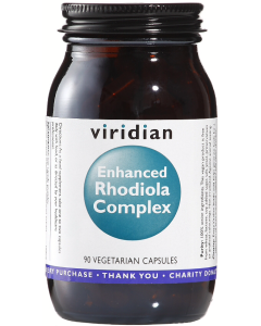 Viridian Enhanced Rhodiola Complex Veg Caps 90caps 