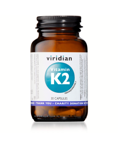 Viridian Vitamin K2 Veg Caps 30caps 