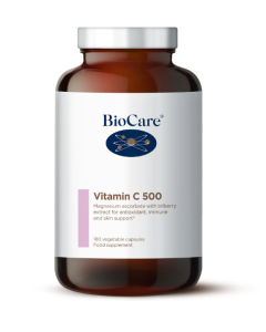Biocare Vitamin C 500 180 Veg Capsules