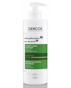  Vichy Dercos Anti-Dandruff Advanced Action Shampoo for Itchy Scalp, Dry Hair 390ml