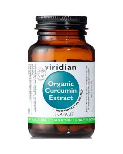 Viridian Organic Curcumin Extract Veg Caps 30caps 