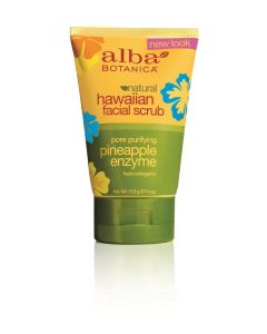 Alba Botanica Hawaiian Pineapple Enzyme Facial Scrub 118ml