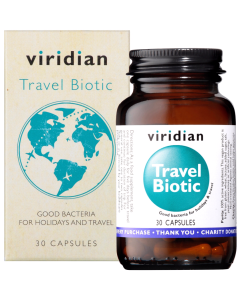 Viridian Travel Biotic Veg Caps 30caps