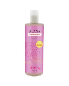 Alana Pink Rose & Vanilla Natural Body Wash 400ml