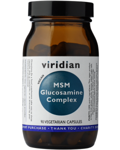 Viridian Glucosamine MSM Complex Veg Caps 90caps 