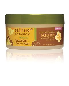 Alba Botanica Hawaiian Kukui Nut Body Cream 180g