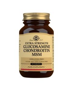 Solgar Extra Strength Glucosamine Chondroitin MSM Tablets - Pack of 60