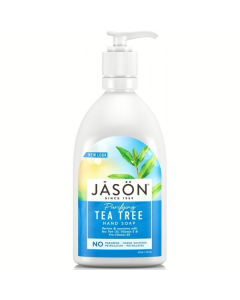 Jason Tea Tree Oil Satin Soap with pump for Hands and Face 473ml