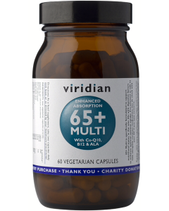 Viridian 65+ Multi Veg Caps 60caps 
