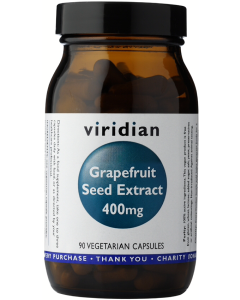 Viridian Grapefruit Seed Extract 400mg Veg Caps 90caps 
