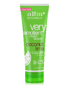 Alba Botanica Very Emollient™ Cream Shave Coconut Lime 227g