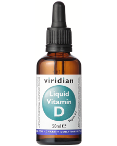 Viridian Liquid Vitamin D3 Drops 2000iu 50ml