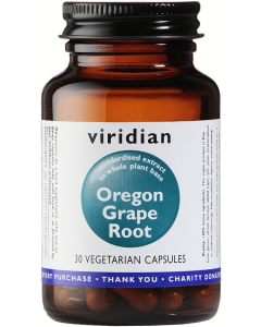 Viridian Oregon Grape Root 350mg Veg Caps 30caps 