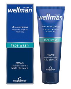 Vitabiotics Wellman face wash 125ml