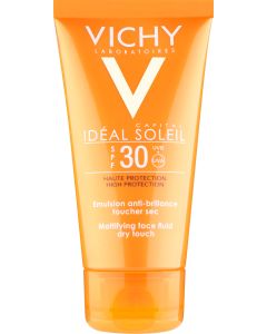 Vichy Ideal Soleil Mattifying Face Fluid - Dry Touch SPF30, 50ml