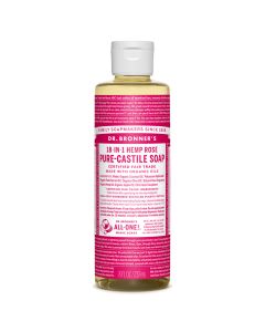 Dr.Bronner's Castille Rose Liquid Soap 236ml