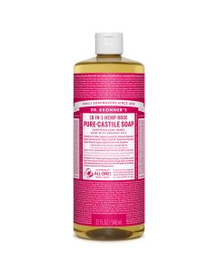Dr.Bronner's Castille Rose Liquid Organic Soap 946ml