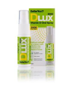 BetterYou DLux3000 daily vitamin D oral spray 15ml 