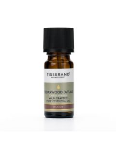 Tisserand CEDARWOOD (ATLAS) Wild Crafted Essential Oil (9ml)