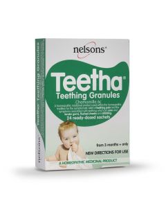 Nelsons Teetha Teething Granules 24 sachets