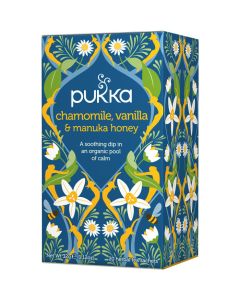 Pukka Chamomile, Vanilla & Manuka Honey Tea x 20 bags