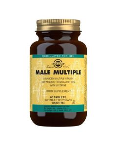 Solgar Male Multiple Multivitamin Tablets - Pack of 60