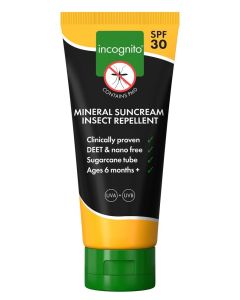 Incognito Suncream Insect repellent Moisturiser SPF30 (Advanced) 100ml