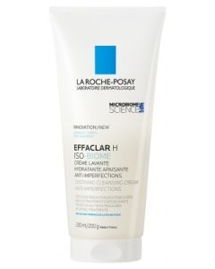 La Roche-Posay Effaclar H Isobiome Cleansing Cream for Oily Blemish-Prone Skin 200ML