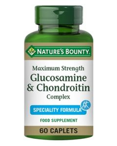 Nature's Bounty Strength Glucosamine and Chondroitin Complex 60 Coated Caplets