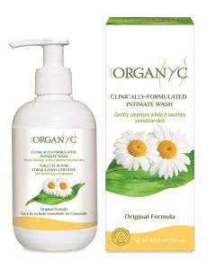 Organyc Natural Intimate Wash with Chamomile 250ml