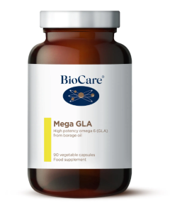 Biocare Mega GLA Complex (Omega-6 Fatty Acids) 90 Veg Capsules