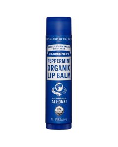 Dr.Bronner's Organic Peppermint Lip Balm 4g