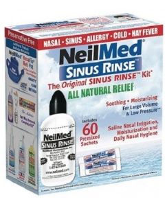 NeilMed Sinus Rinse Kit 60premixed sachets