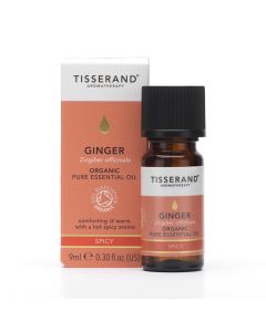 Tisserand Ginger Organic Essential Oil 9ml