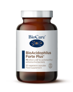 Biocare Bio-Acidophilus Forte Plus (75 billion per capsule) 30 Veg Capsules