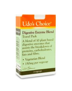 Udo's Choice Digestive Enzyme Blend - Travel Pack 21s