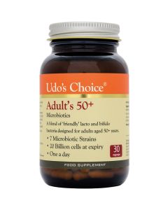 Udo's Choice Adult's 50+ Probiotics - adults 50+ years 30 caps