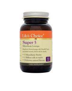 Udo's Choice Super 5 - Oral Health Probiotic 60 lozenges