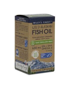 Wiley's Finest Easy Swallow Mini EPA & DHA Omega-3 60 caps