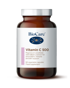 Biocare Vitamin C 500 60 Veg Capsules